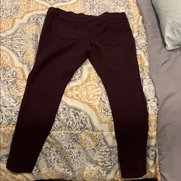 ‘Rewind’ XL burgundy pants - Picture 3 of 3